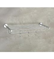 OCEAN Towel Rack Stainless Steel Bathroom Commercial Hotel Spa Wall Mount Heavy-Duty Multi-Bar Anti-Rust Waterproof Easy Install Professional Grade Durable High Capacity Rustproof Ocean Wave Design Space Saving Modern Luxury Secure Mounting Robust
